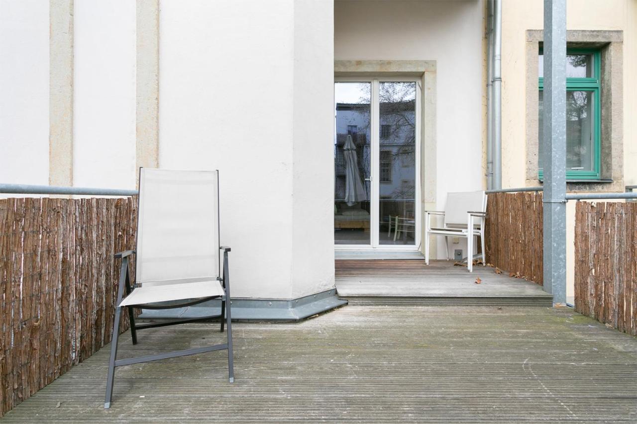 Apartment Bischof Am Alaunpark, Dresden Neustadt ภายนอก รูปภาพ